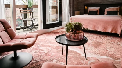 Mooie romatische kamer in het Kasteel van Hotel Marktstad