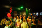 Gezellige sfeer tijdens een bedrijfsfeest in Hotel Marktstad Noord-Holland