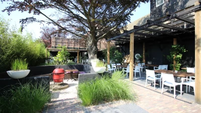 Monumentale Oude Boom in stadstuin De Oude Boom in Hotel Marktstad in Schagen